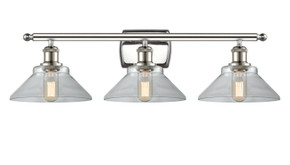 Bathroom Fixtures Three Lights by Innovations ( 405 | 516-3W-PN-G132 Ballston ) 