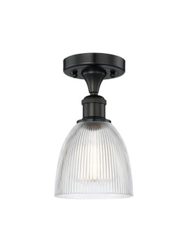 Semi-Flush Mts. Glass Down by Innovations ( 405 | 616-1F-BK-G382 Edison ) 
