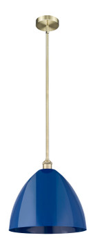 Pendants Metal Shade by Innovations ( 405 | 616-1S-AB-MBD-16-BL Edison ) 