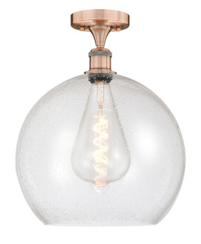 Semi-Flush Mts. Glass Down by Innovations ( 405 | 616-1F-AC-G124-14 Edison ) 