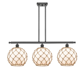 Linear/Island 3 Light Bar by Innovations ( 405 | 516-3I-OB-G121-10RB Ballston ) 