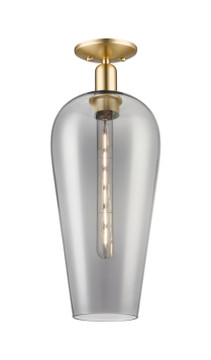 Semi-Flush Mts. Glass Down by Innovations ( 405 | 716-1C-CB-G456-8SM Arcadia ) 