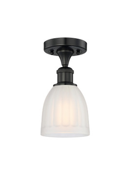 Semi-Flush Mts. Glass Down by Innovations ( 405 | 616-1F-BK-G441 Edison ) 