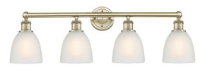 Bathroom Fixtures Four Lights by Innovations ( 405 | 616-4W-AB-G381 Edison ) 