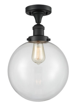 Semi-Flush Mts. Directional by Innovations ( 405 | 517-1CH-BK-G202-10-LED Franklin Restoration ) 