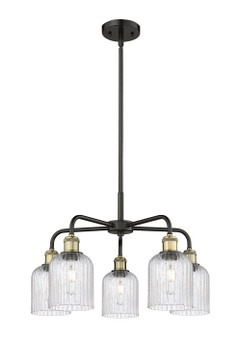 Mid. Chandeliers Glass Down by Innovations ( 405 | 516-5CR-BAB-G559-5SDY Downtown Urban ) 