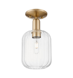 Semi-Flush Mts. Glass Down by Innovations ( 405 | 716-1C-CB-G460-7CL Arcadia ) 