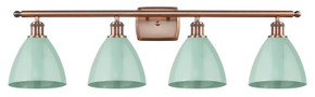 Bathroom Fixtures Four Lights by Innovations ( 405 | 516-4W-AC-MBD-75-SF Ballston ) 