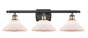 Bathroom Fixtures Three Lights by Innovations ( 405 | 516-3W-BAB-G131 Ballston ) 