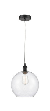 Mini Pendants Glass Down by Innovations ( 405 | 616-1P-BK-G124-10 Edison ) 