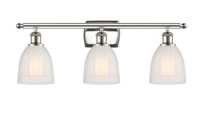 Bathroom Fixtures Three Lights by Innovations ( 405 | 516-3W-PN-G441 Ballston ) 
