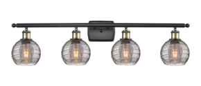 Bathroom Fixtures Four Lights by Innovations ( 405 | 516-4W-BAB-G1213-6SM Ballston ) 
