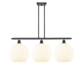 Linear/Island 3 Light Bar by Innovations ( 405 | 516-3I-OB-G1217-12WV Ballston ) 