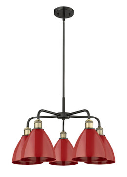 Mid. Chandeliers Metal Shade by Innovations ( 405 | 516-5CR-BAB-MBD-75-RD Ballston ) 