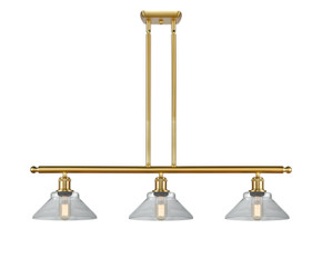 Linear/Island 3 Light Bar by Innovations ( 405 | 516-3I-SG-G132 Ballston ) 