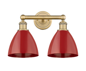 Bathroom Fixtures Two Lights by Innovations ( 405 | 616-2W-BB-MBD-75-RD Edison ) 
