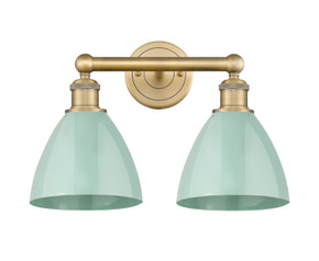 Bathroom Fixtures Two Lights by Innovations ( 405 | 616-2W-BB-MBD-75-SF Edison ) 