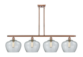 Linear/Island 4 Light + by Innovations ( 405 | 516-4I-AC-G92-L-LED Ballston ) 