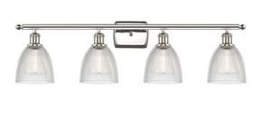 Bathroom Fixtures Four Lights by Innovations ( 405 | 516-4W-PN-G382-LED Ballston ) 