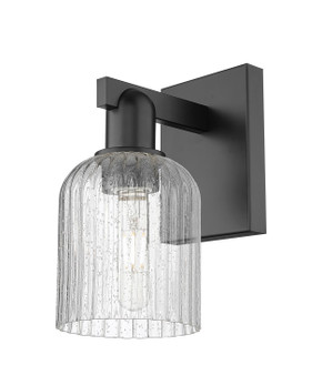 Sconces Single Glass by Innovations ( 405 | 716-1W-BK-G559-5SDY Arcadia ) 