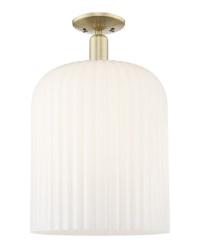 Semi-Flush Mts. Glass Down by Innovations ( 405 | 716-1C-AB-G559-12GWH Arcadia ) 