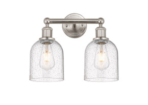 Bathroom Fixtures Two Lights by Innovations ( 405 | 616-2W-SN-G558-6SDY Edison ) 