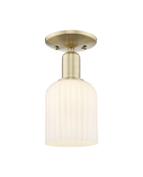 Semi-Flush Mts. Glass Down by Innovations ( 405 | 716-1C-AB-G559-5GWH Arcadia ) 