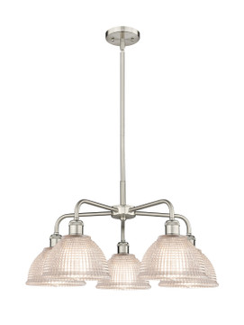 Mid. Chandeliers Glass Down by Innovations ( 405 | 516-5CR-SN-G422 Ballston ) 