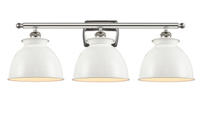 Bathroom Fixtures Three Lights by Innovations ( 405 | 516-3W-PN-M14-W-LED Ballston ) 