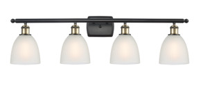 Bathroom Fixtures Four Lights by Innovations ( 405 | 516-4W-BAB-G381-LED Ballston ) 