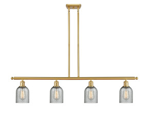 Linear/Island 4 Light + by Innovations ( 405 | 516-4I-SG-G257-LED Ballston ) 