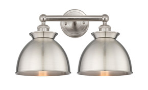 Bathroom Fixtures Two Lights by Innovations ( 405 | 616-2W-SN-M14-SN Edison ) 