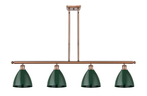 Linear/Island 4 Light + by Innovations ( 405 | 516-4I-AC-MBD-75-GR Ballston ) 