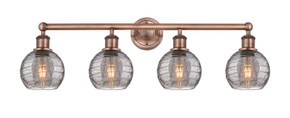 Bathroom Fixtures Four Lights by Innovations ( 405 | 616-4W-AC-G1213-6SM Edison ) 