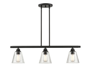 Linear/Island 3 Light Bar by Innovations ( 405 | 616-3I-BK-G454 Ballston ) 