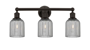 Bathroom Fixtures Three Lights by Innovations ( 405 | 616-3W-OB-G559-5SM Edison ) 