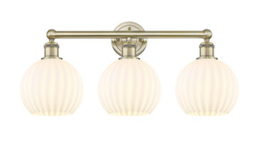 Bathroom Fixtures Three Lights by Innovations ( 405 | 616-3W-AB-G1217-8WV Edison ) 