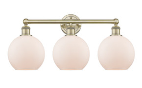 Bathroom Fixtures Three Lights by Innovations ( 405 | 616-3W-AB-G121-8 Edison ) 