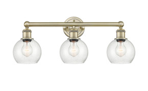 Bathroom Fixtures Three Lights by Innovations ( 405 | 616-3W-AB-G124-6 Edison ) 