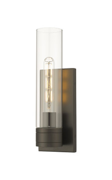Sconces Single Glass by Innovations ( 405 | 617-1W-OB-G617-11CL Downtown Urban ) 