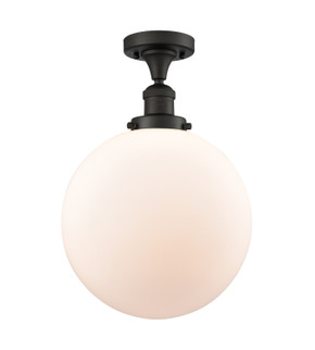 Semi-Flush Mts. Glass Down by Innovations ( 405 | 517-1CH-OB-G201-12 Franklin Restoration ) 