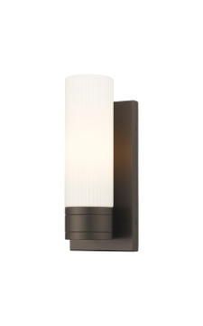 Sconces Single Glass by Innovations ( 405 | 617-1W-OB-G617-8SWH Downtown Urban ) 