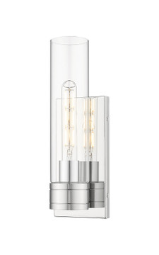 Sconces Single Glass by Innovations ( 405 | 617-1W-PC-G617-11CL Downtown Urban ) 