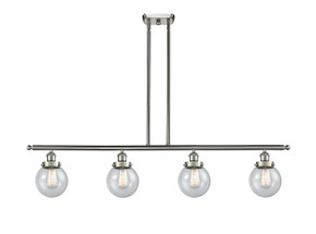 Linear/Island 4 Light + by Innovations ( 405 | 916-4I-SN-G204-6 Ballston Urban ) 