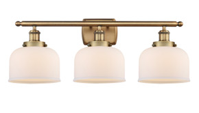 Bathroom Fixtures Three Lights by Innovations ( 405 | 916-3W-BB-G71-LED Ballston Urban ) 