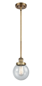 Mini Pendants Glass Down by Innovations ( 405 | 916-1S-BB-G204-6-LED Ballston Urban ) 