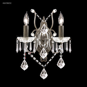 Sconces Double Candle by James R. Moder ( 64 | 40672BZ22 Charleston ) 