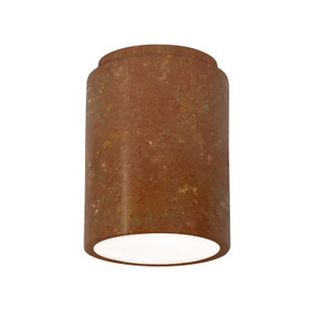 Exterior Ceiling Mount by Justice Designs ( 102 | CER-6100W-PATR Radiance ) 