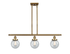 Linear/Island 3 Light Bar by Innovations ( 405 | 916-3I-BB-G204-6-LED Ballston Urban ) 