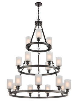 Large Chandeliers Glass Shade by Innovations ( 405 | 82034-BK-G801-LED Ballston ) 